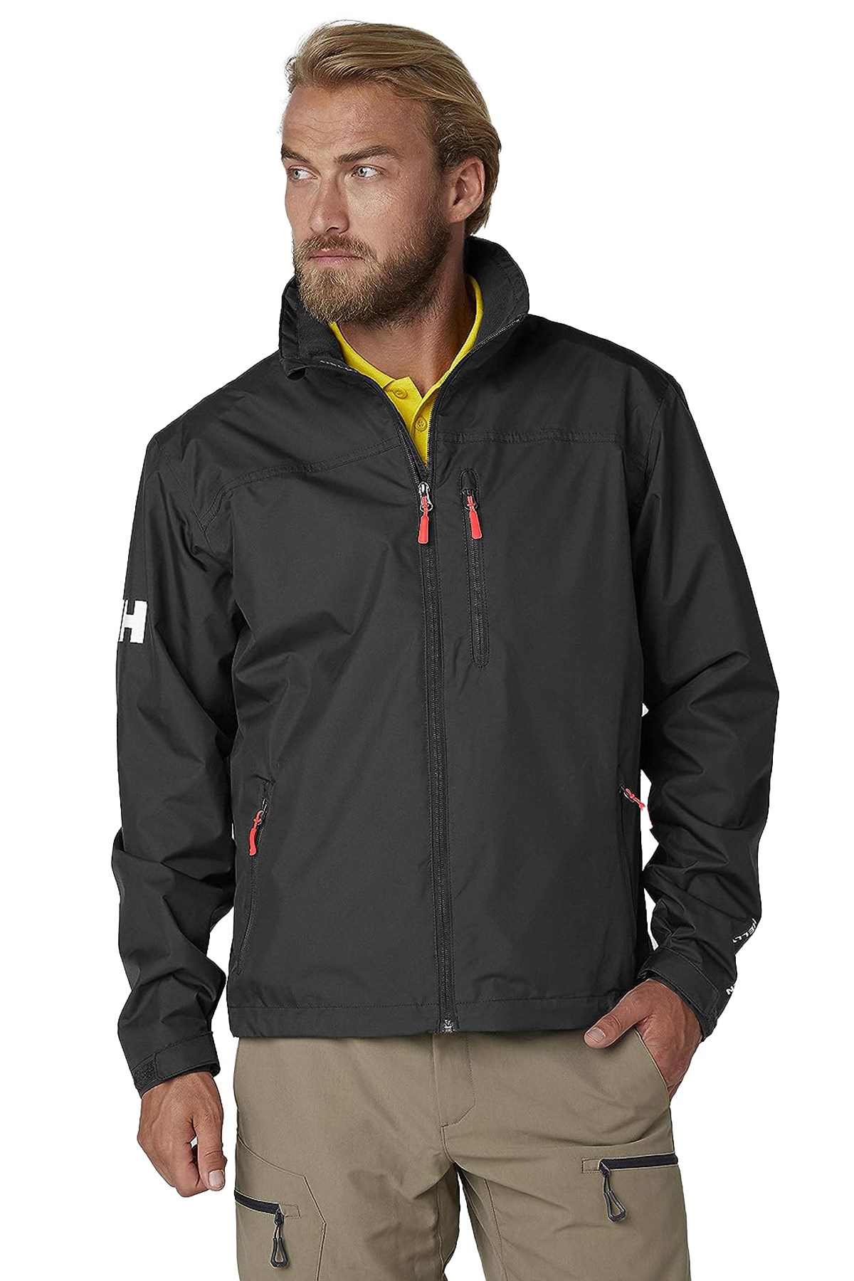 Helly Hansen Crew Midlayer Erkek Mont HHA.30253 990 Siyah