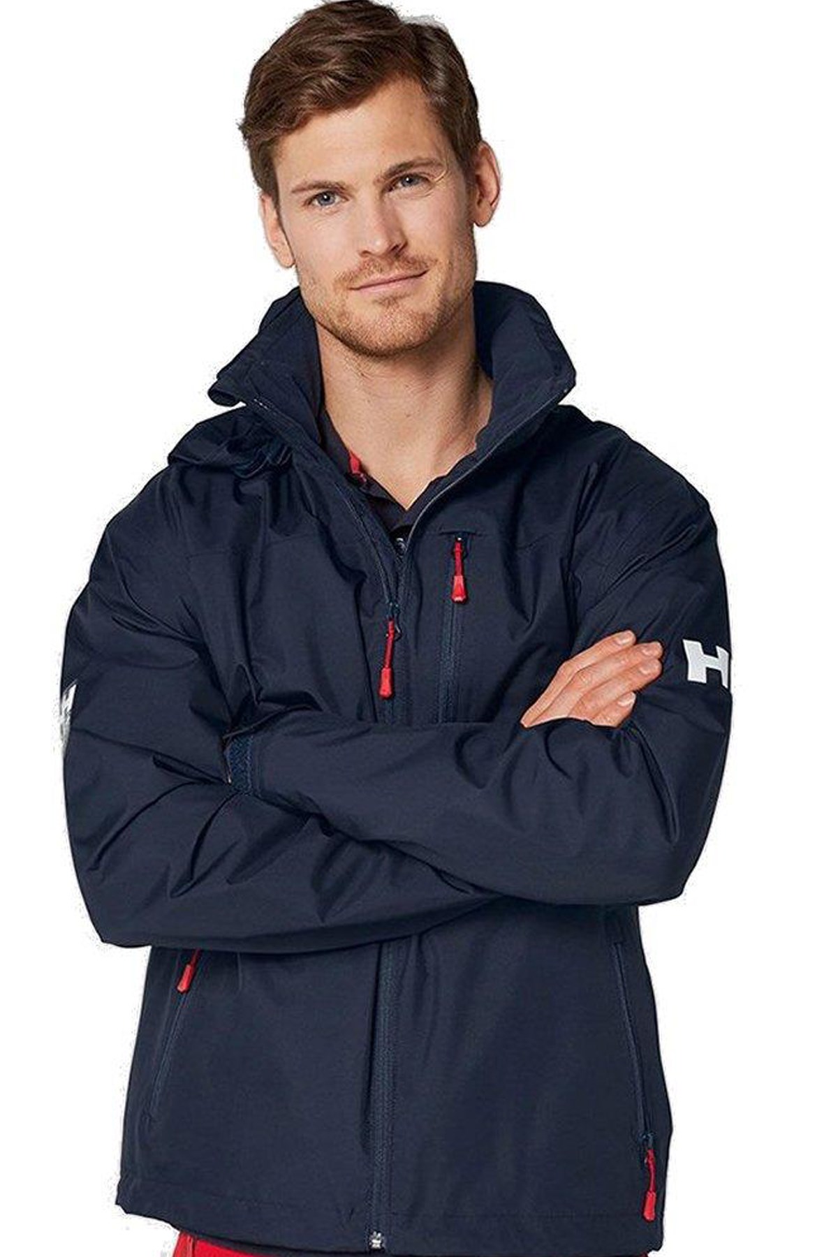 Helly Hansen Crew Kapüşonlu Midlayer Erkek Mont HHA.33874 597 Lacivert