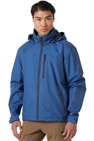 Helly Hansen Crew Kapüşonlu Midlayer Erkek Mont HHA.33874 606 Mavi