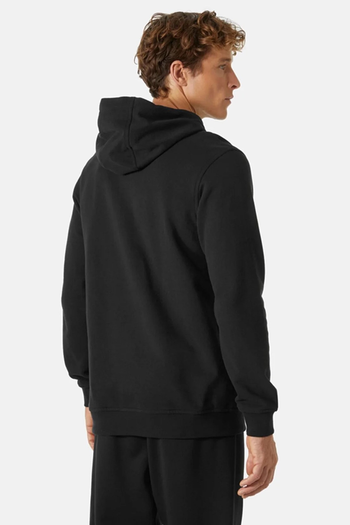 Helly Hansen Logo Kapüşonlu Erkek Sweatshirt HHA.33977 990 Siyah