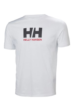 Helly Hansen Logo Erkek Tişört HHA.33979 001 Beyaz