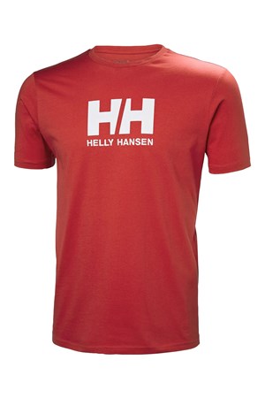 Helly Hansen Logo Erkek Tişört HHA.33979 163 Kırmızı