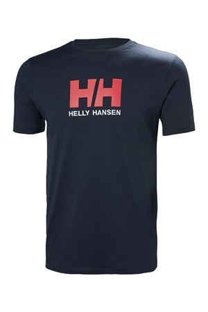 Helly Hansen Logo Erkek Tişört HHA.33979 597 Lacivert