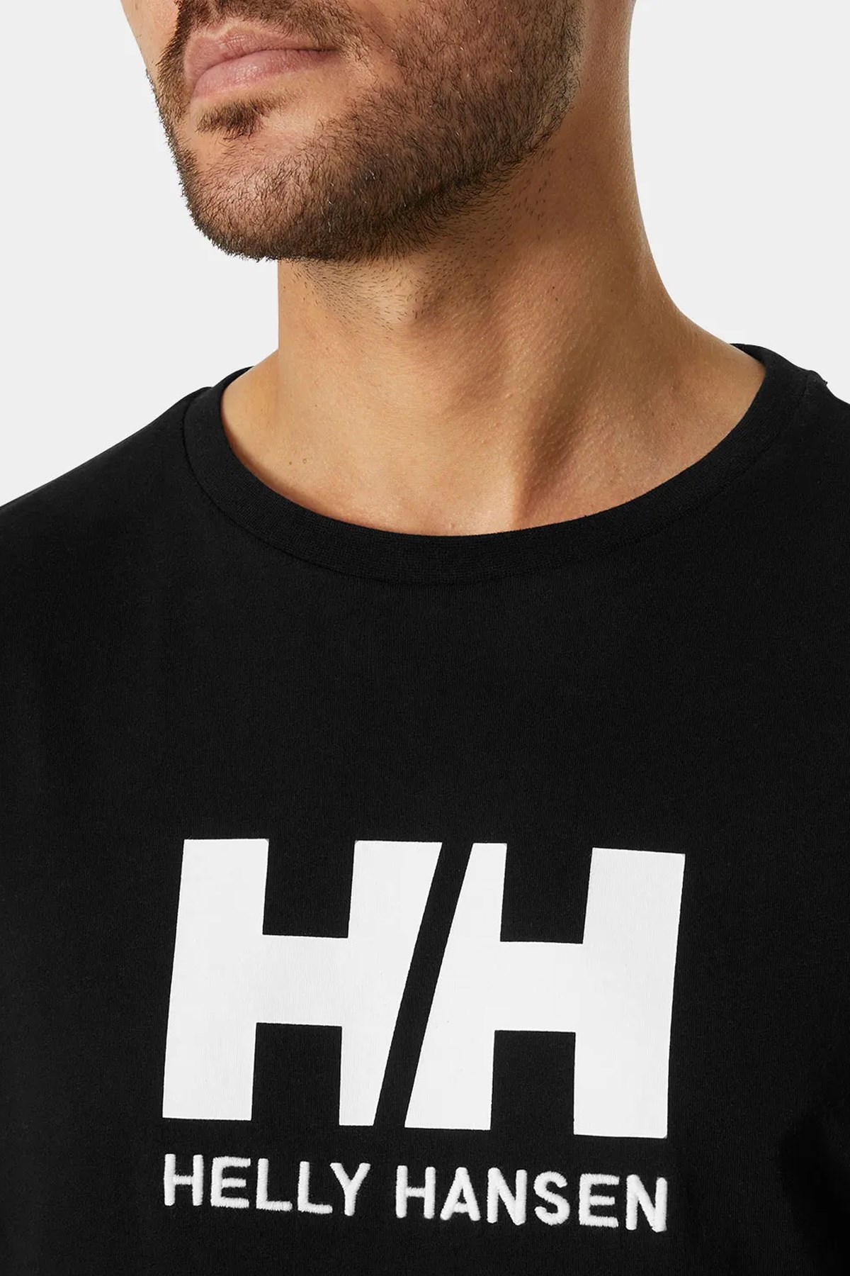 Helly Hansen Logo Erkek Tişört HHA.33979 990 Siyah