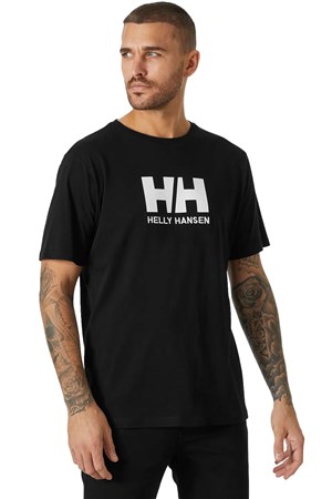 Helly Hansen Logo Erkek Tişört HHA.33979 990 Siyah