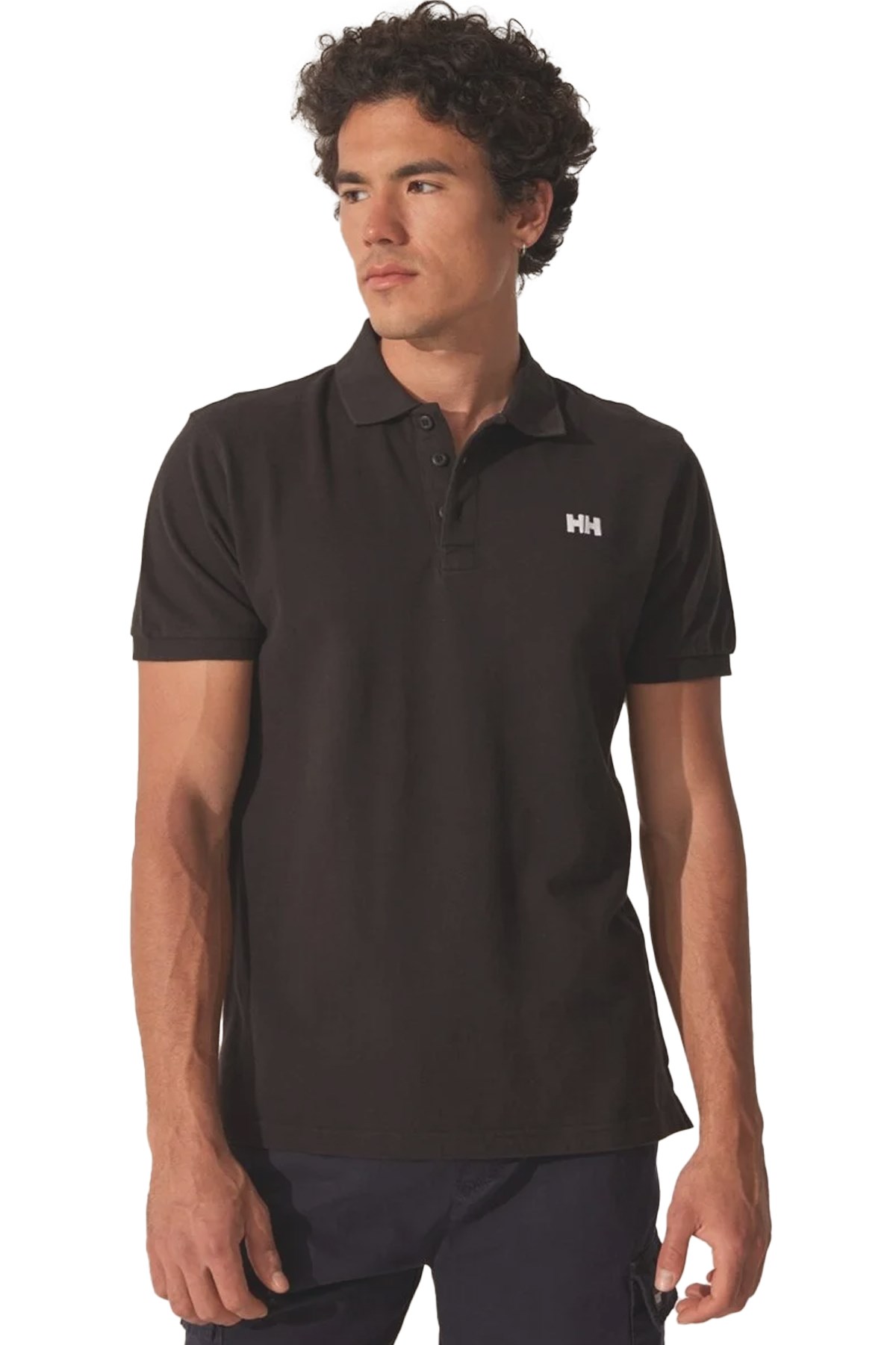 Helly Hansen Transat Erkek Polo Yaka Tişört HHA.33980 990 Siyah