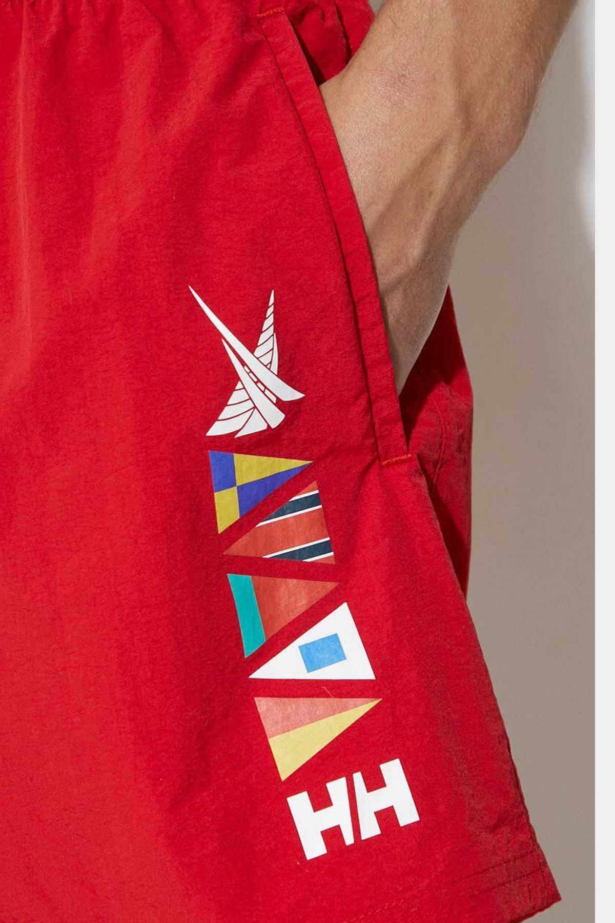 Helly Hansen Cascais Erkek Deniz Şortu HHA.34031 161 Kırmızı