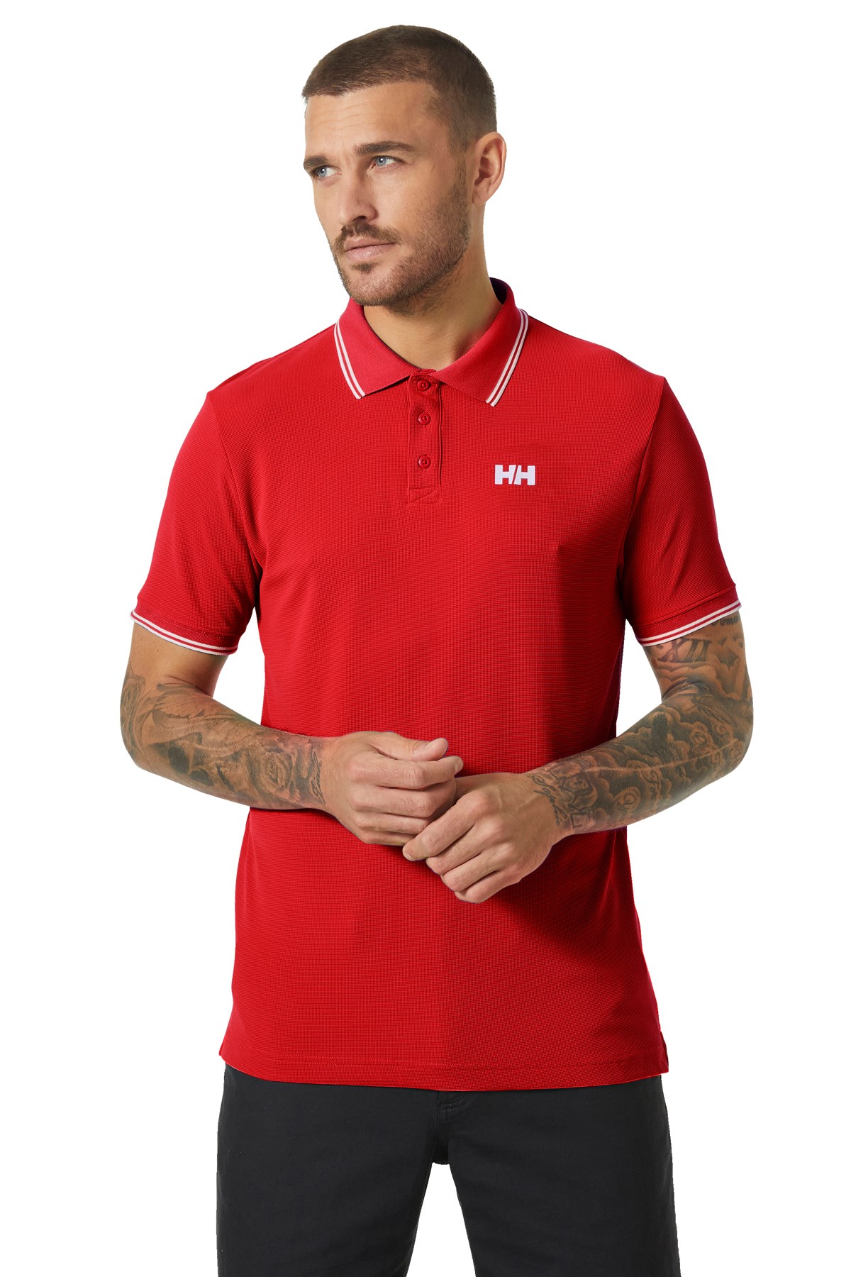 Helly Hansen Kos Erkek Tişört HHA.34068 162 Kırmızı