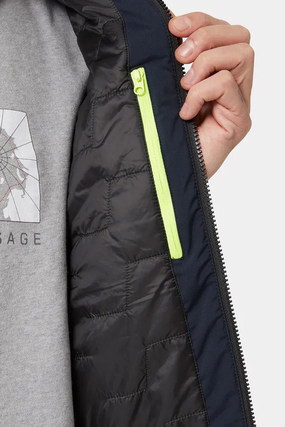 Helly Hansen Hp Racing Lifaloft Bomber Kisa Mont HHA.34191 597 Lacivert