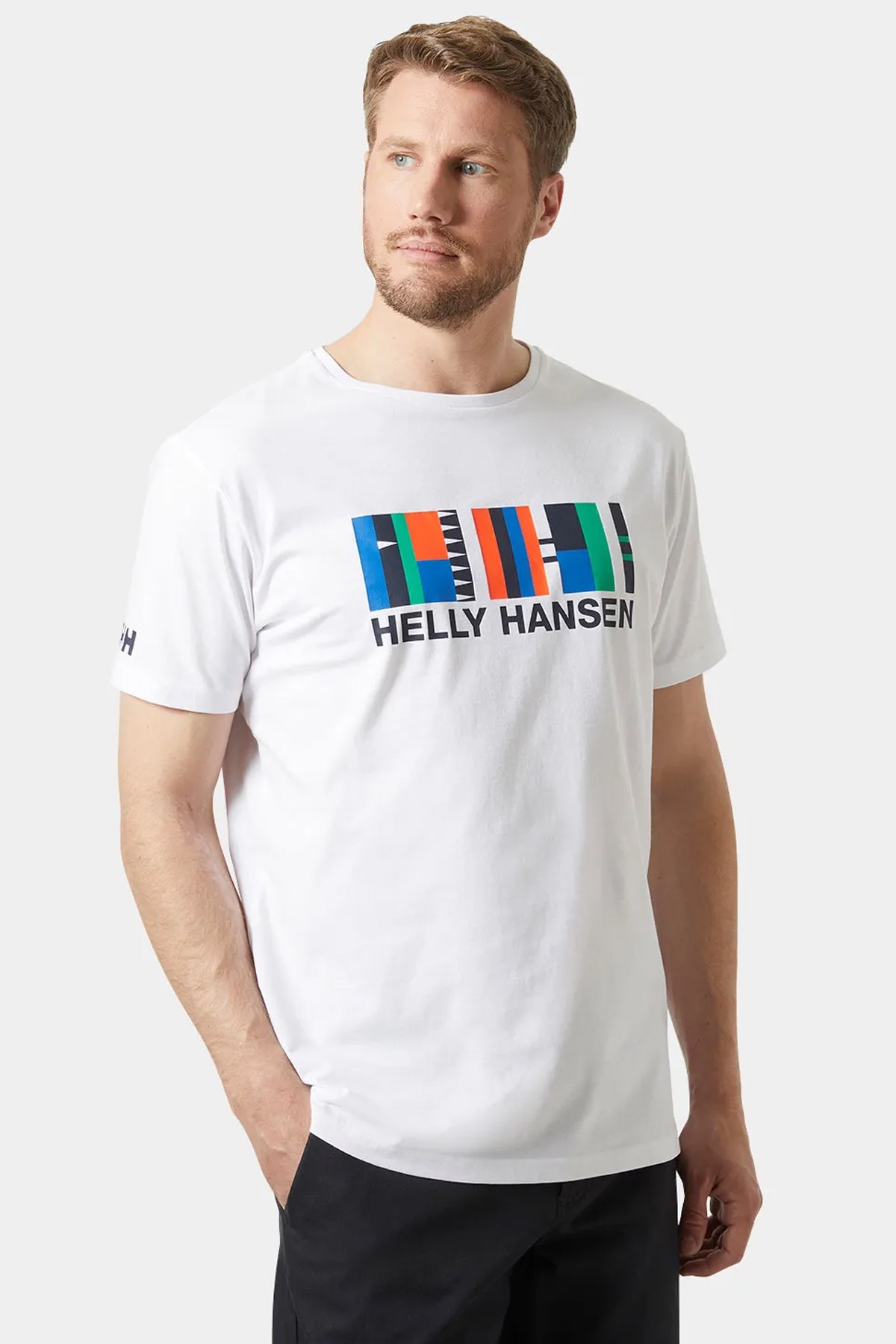 Helly Hansen Shoreline 2.0 Erkek Tişört HHA.34222 004 Beyaz