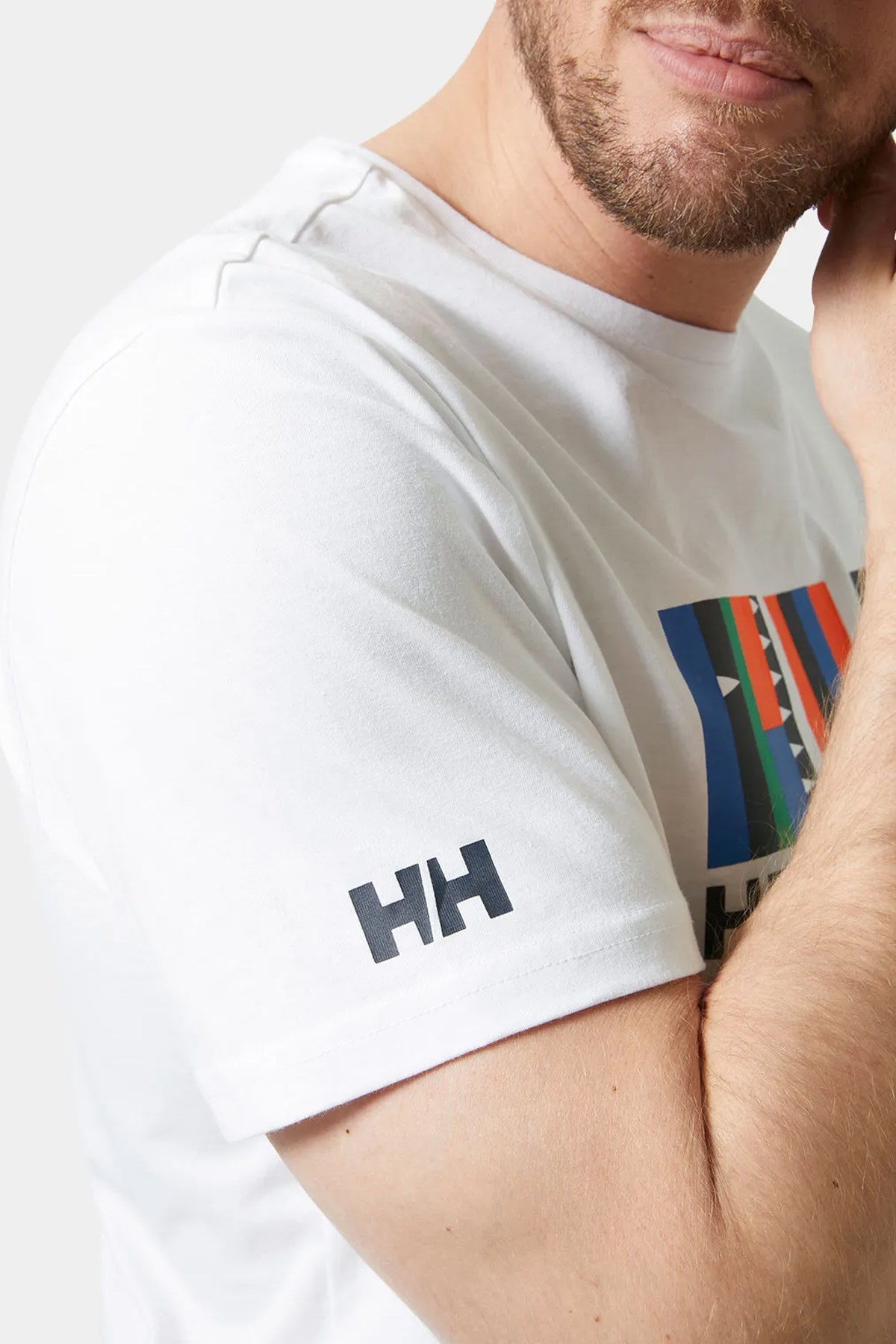 Helly Hansen Shoreline 2.0 Erkek Tişört HHA.34222 004 Beyaz