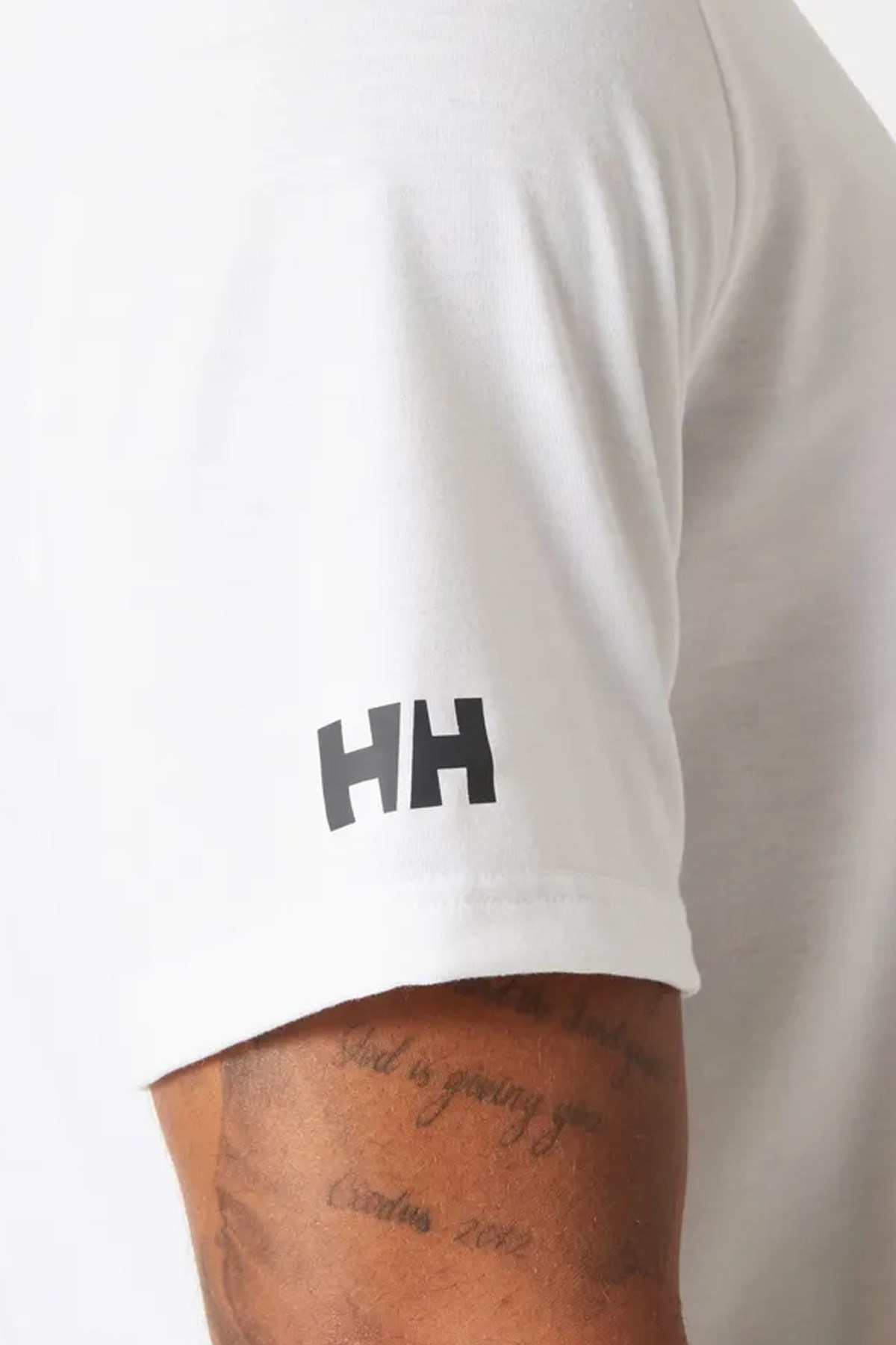 Helly Hansen Hp Race Graphic T-Shirt Hha.34419 002 Beyaz