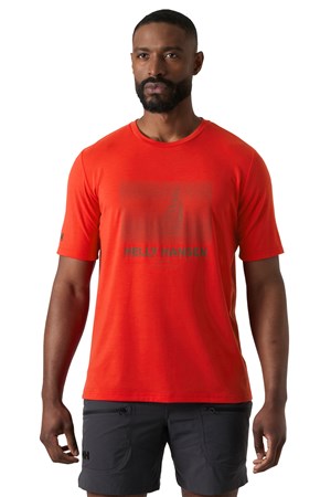 Helly Hansen HP Race Erkek Tişört HHA.34419 222 Kırmızı