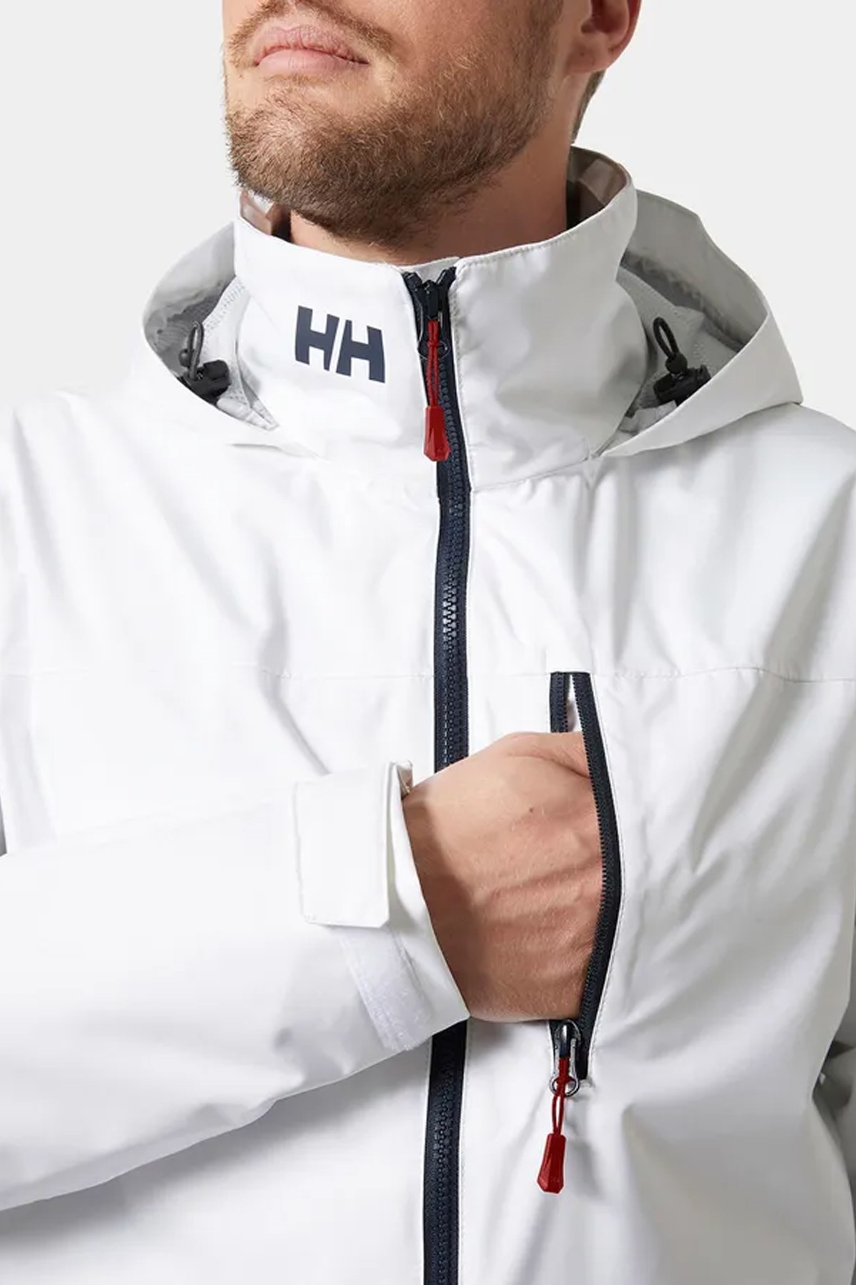 Helly Hansen Crew Hooded Mont 2.0 Hha.34443 001 Beyaz