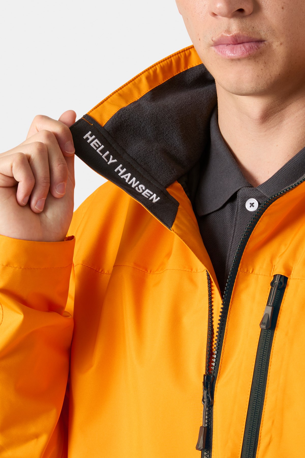 Helly Hansen Crew Hooded 2.0 Erkek Mont HHA.34443 303 Turuncu