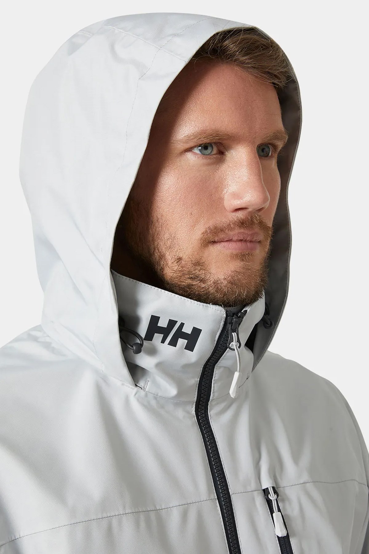 Helly Hansen Crew Hooded 2.0 Erkek Mont HHA.34443 853 Gri