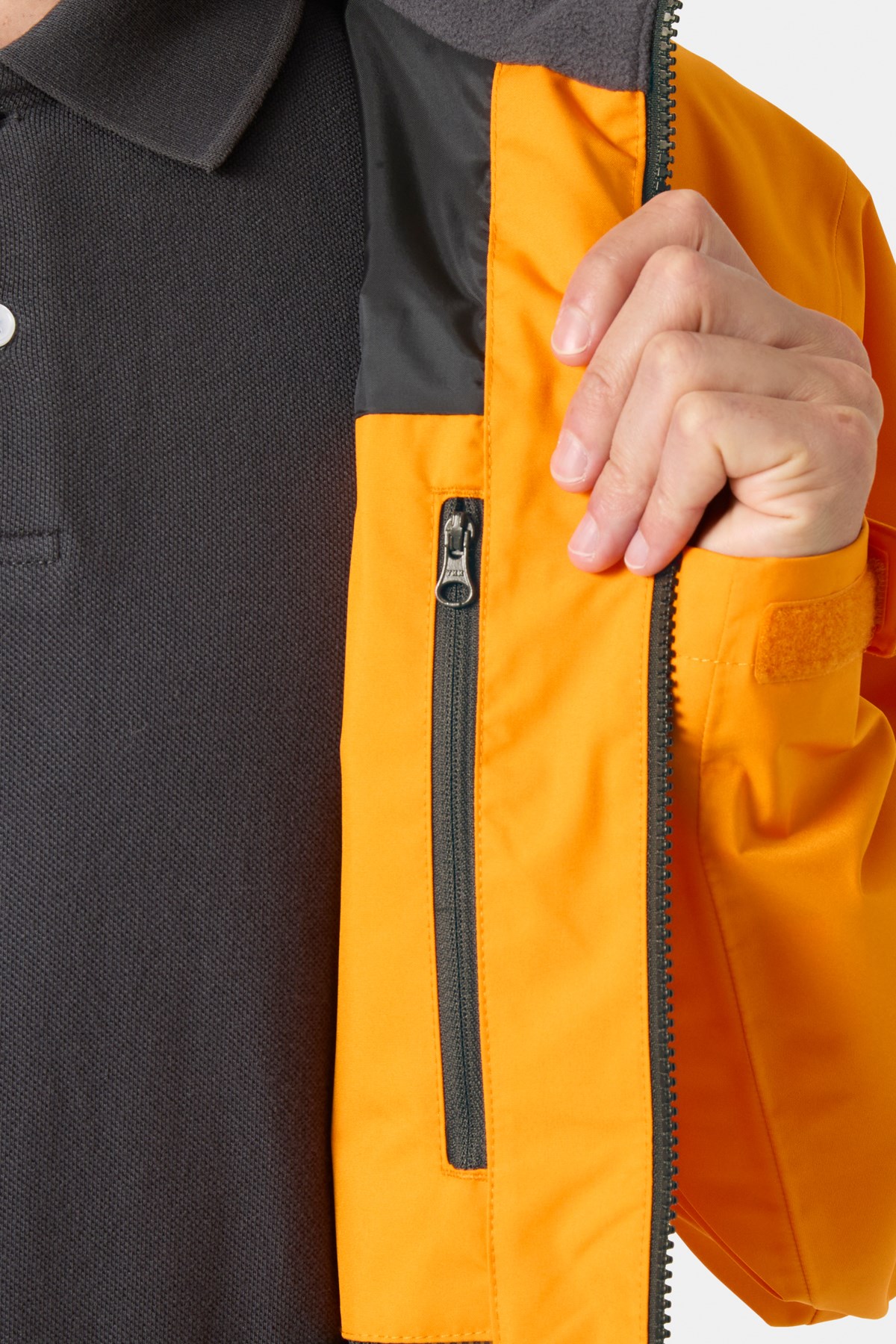 Helly Hansen Crew 2.0 Erkek Mont HHA.34445 303 Turuncu