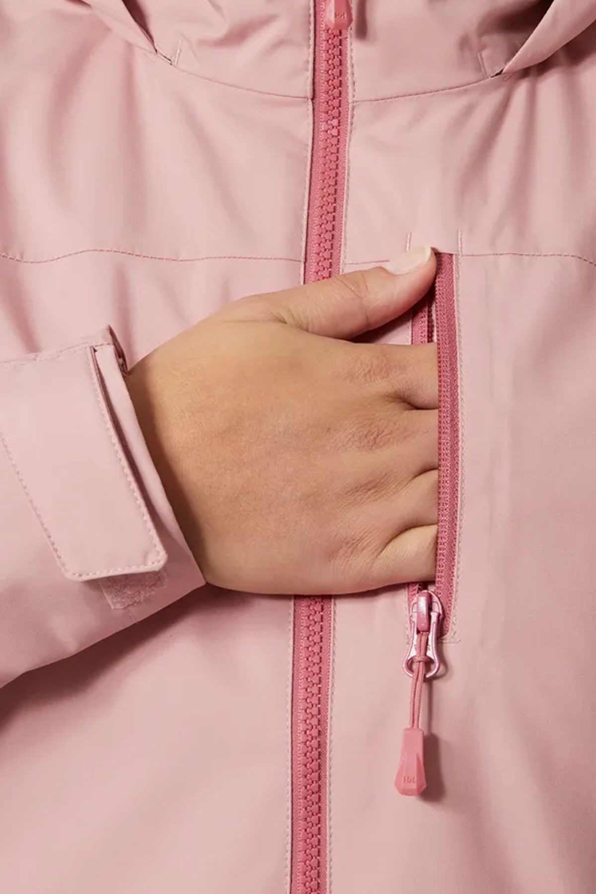 Helly Hansen Kadın Crew Hooded Midl Mont 2.0 Pembe