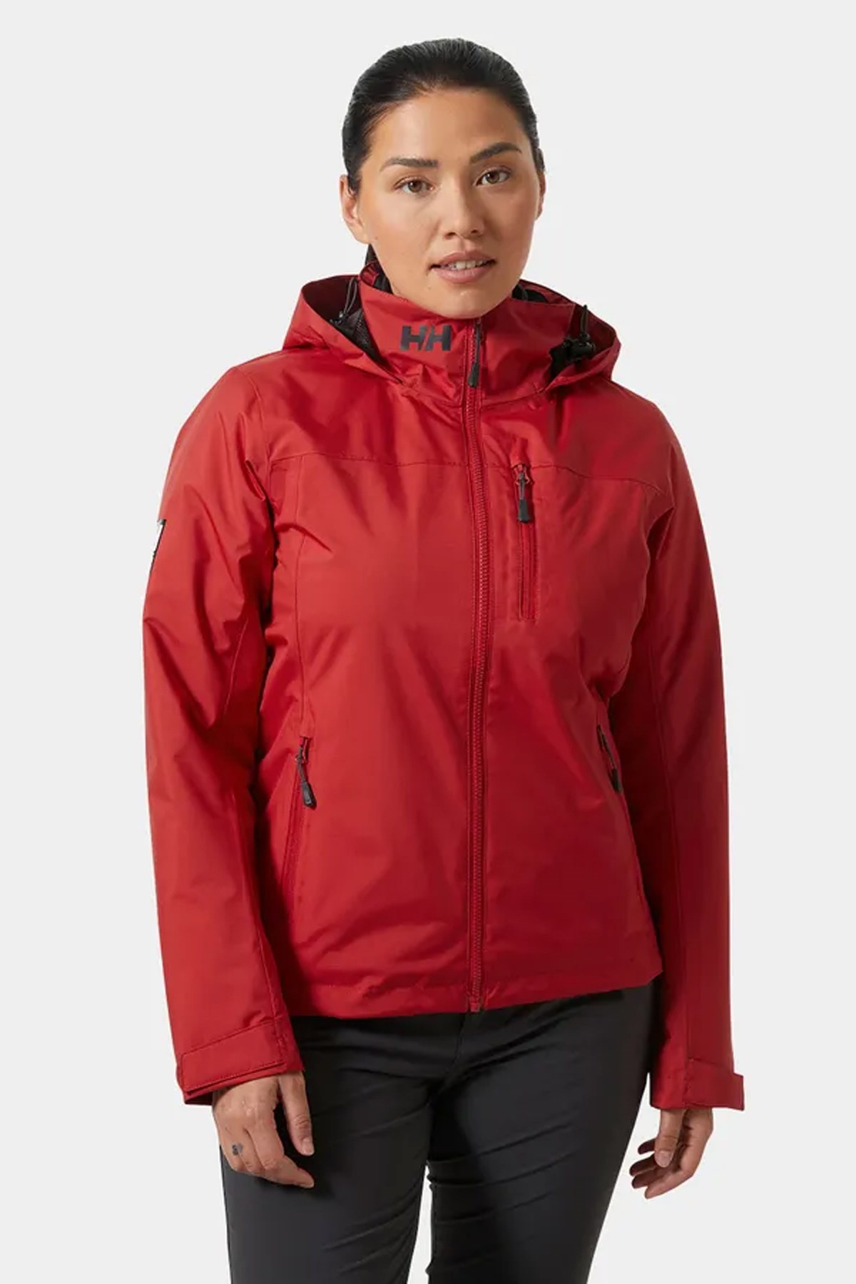 Helly Hansen Kadın Crew Hooded Midl Mont 2.0 Kırmızı