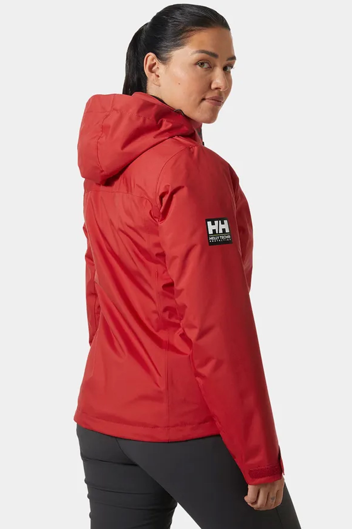Helly Hansen Kadın Crew Hooded Midl Mont 2.0 Kırmızı