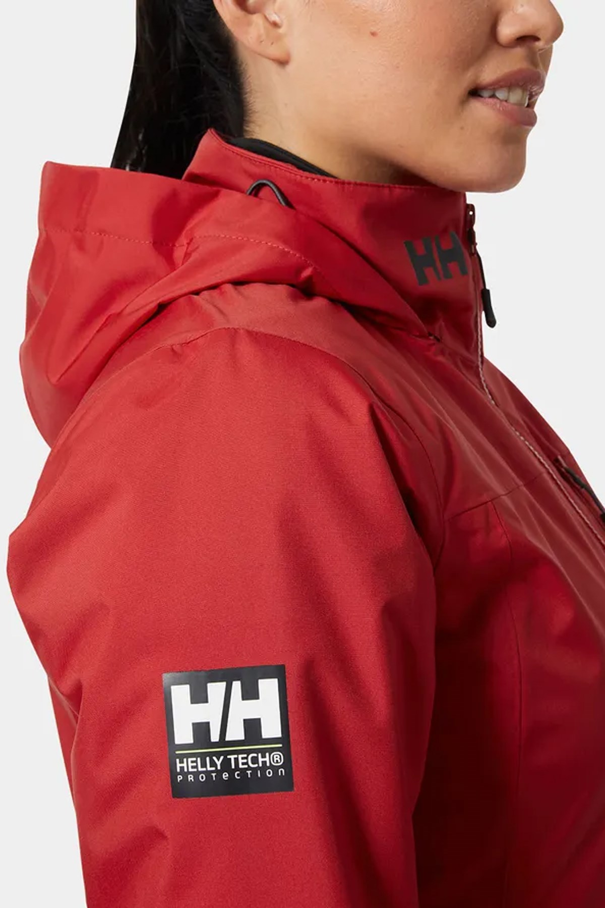 Helly Hansen Kadın Crew Hooded Midl Mont 2.0 Kırmızı