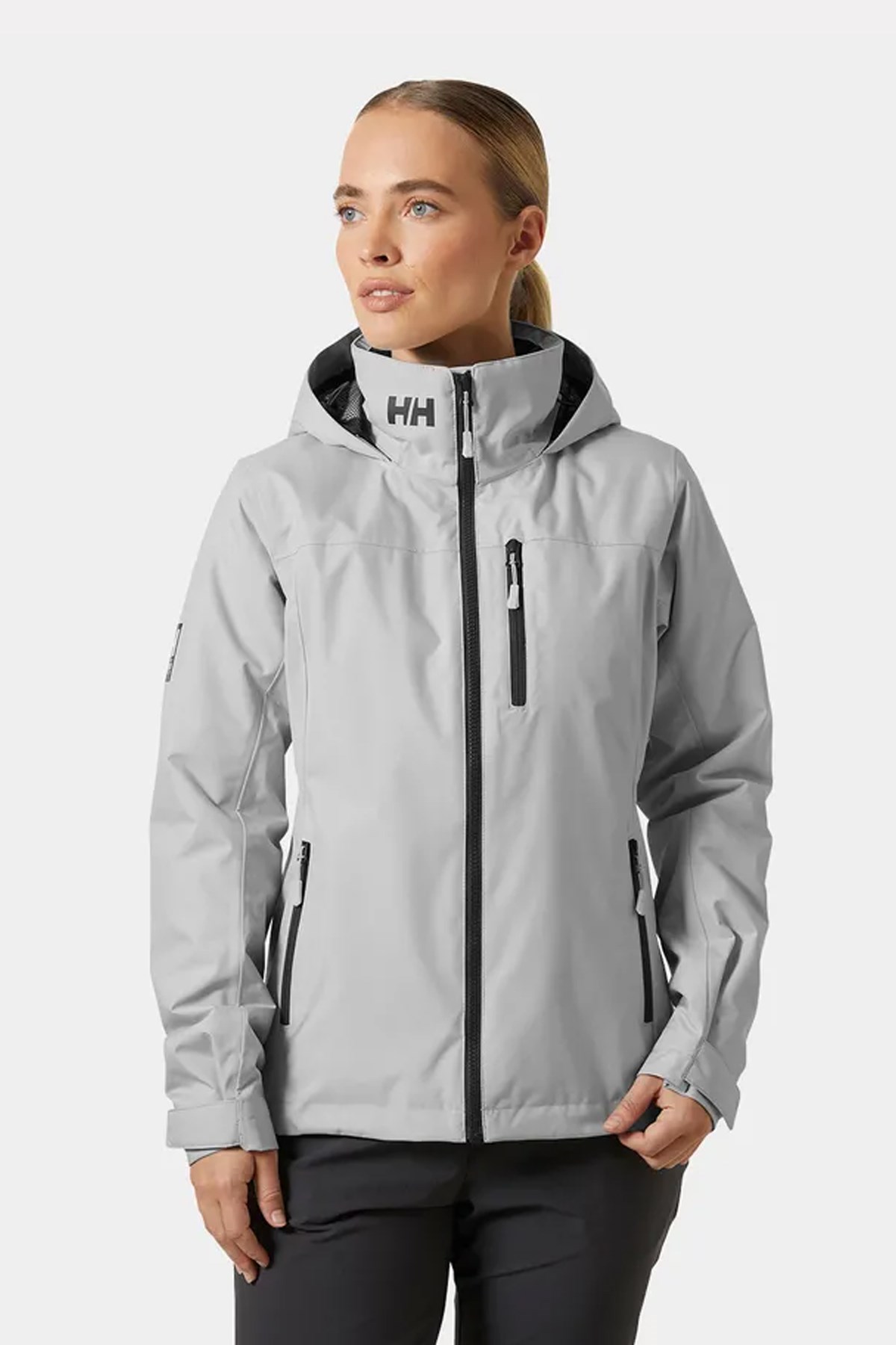 Helly Hansen Kadın Crew Hooded Midl Mont 2.0 Gri