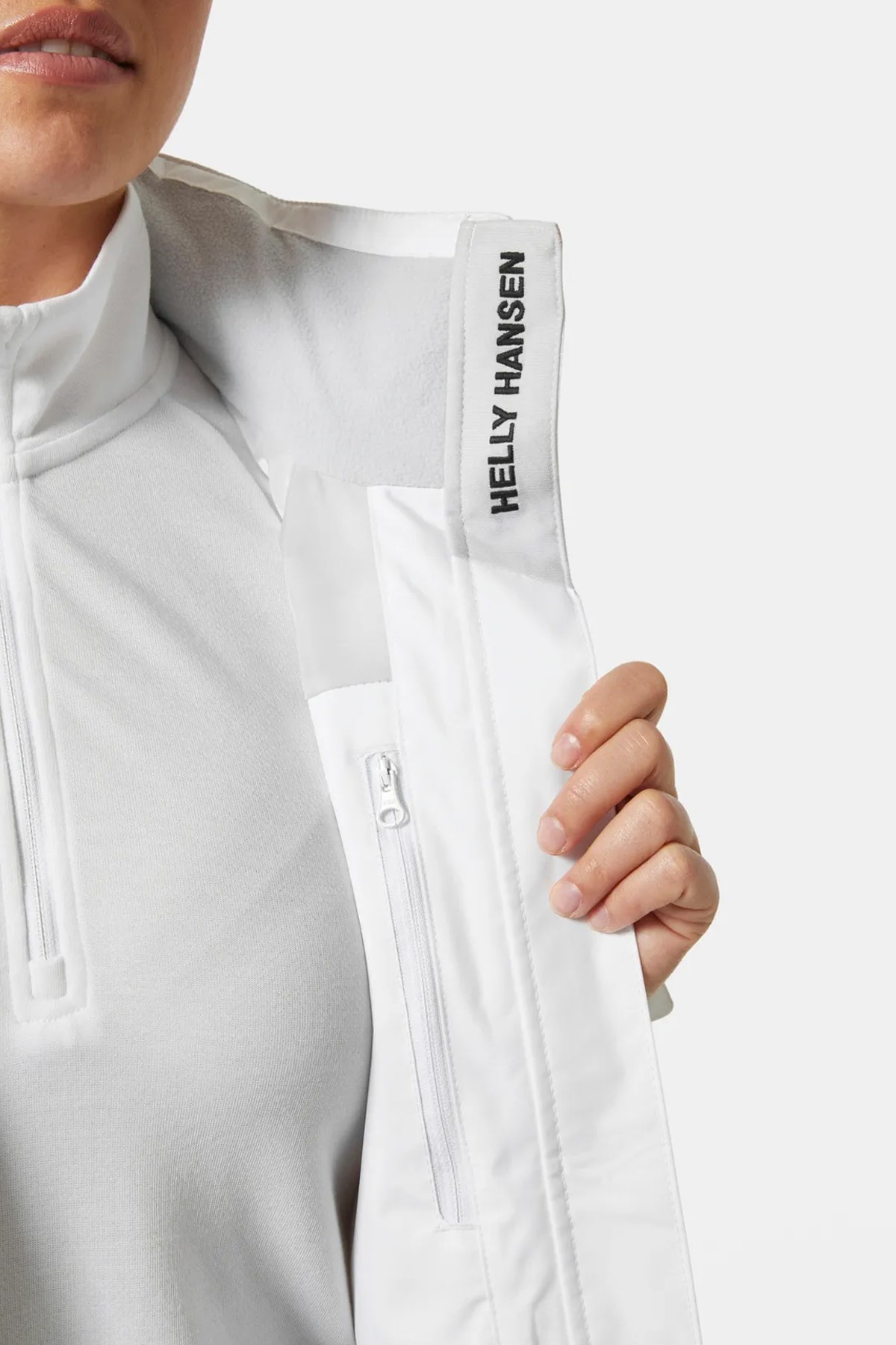 Helly Hansen W Crew Hooded Mont 2.0 Hha.34448 001 Beyaz
