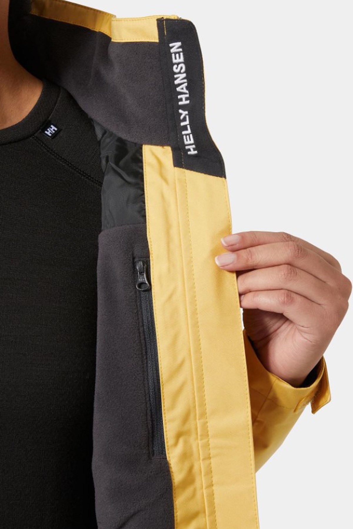 Helly Hansen Kadın Crew Midlayer Mont 2 HHA.34449 389 Sarı
