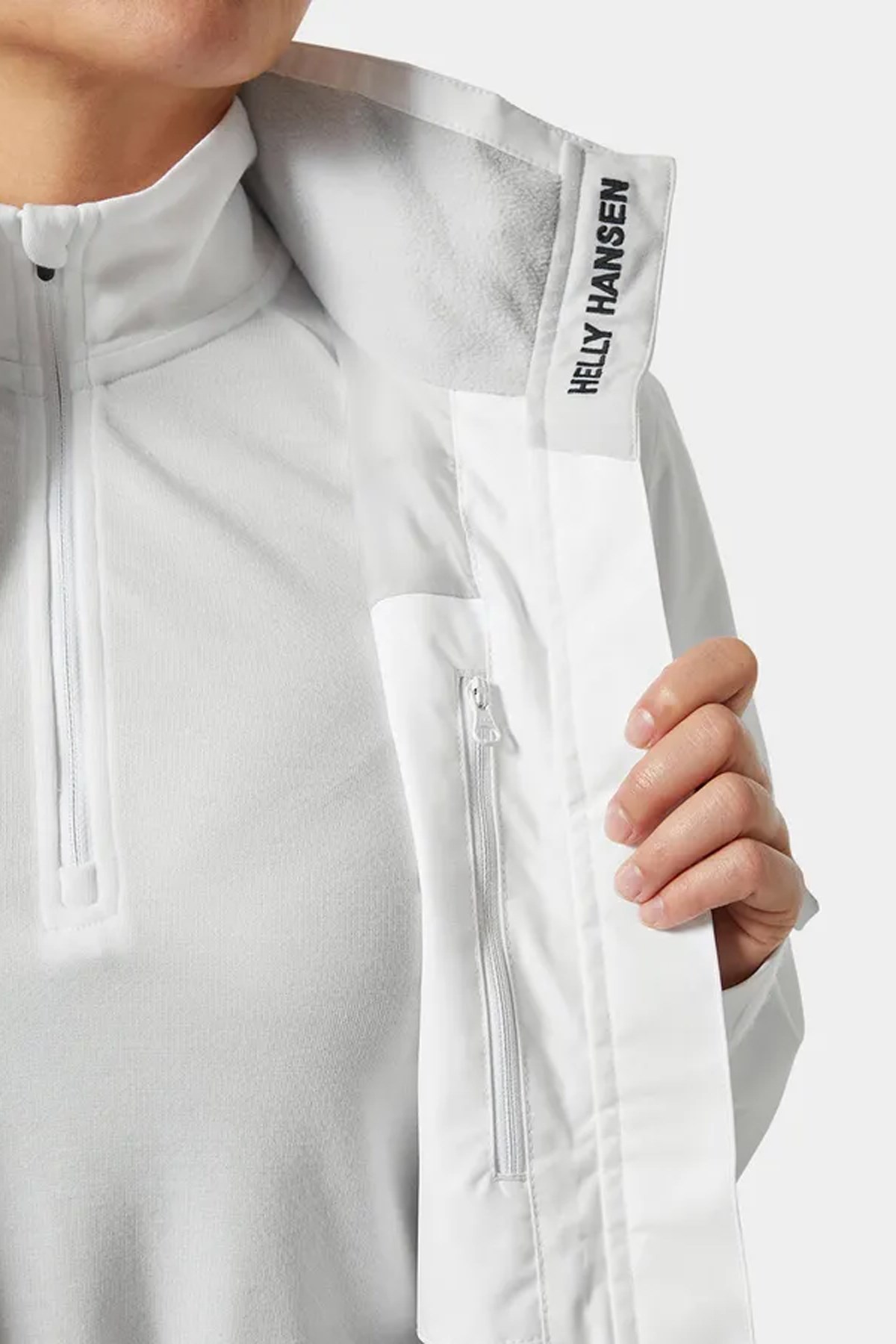 Helly Hansen W Crew Mont 2.0 Hha.34450 001 Beyaz