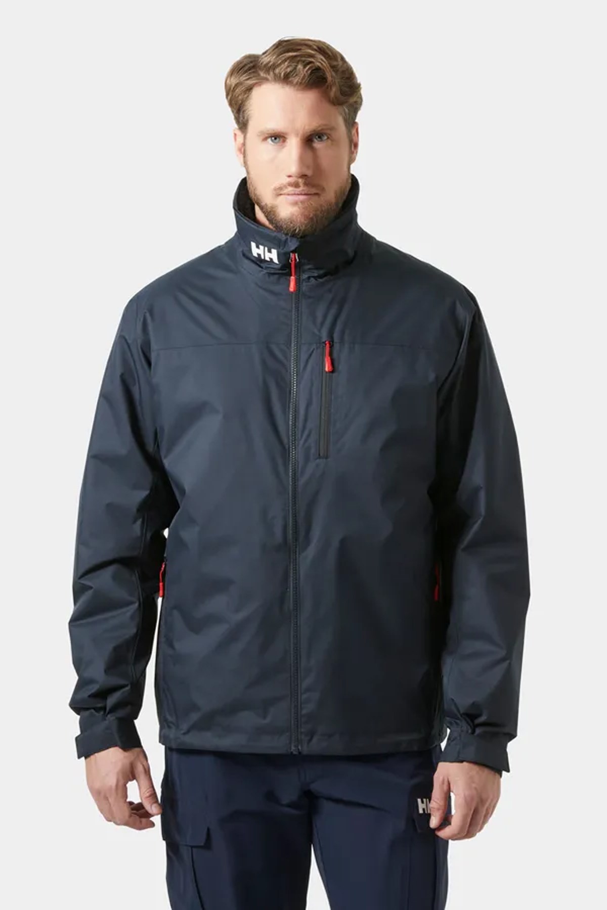 Helly Hansen Erkek Crew Hooded Pile Mont Lacivert