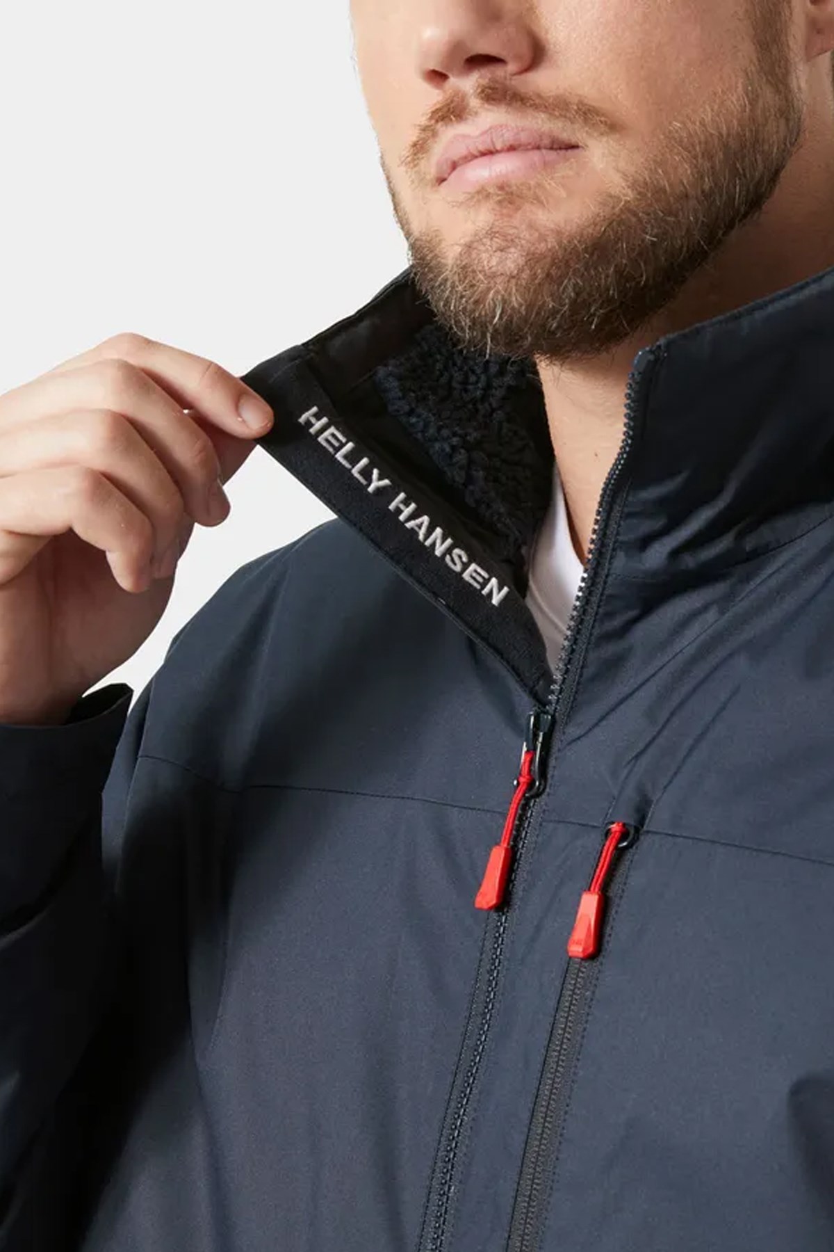 Helly Hansen Erkek Crew Hooded Pile Mont Lacivert