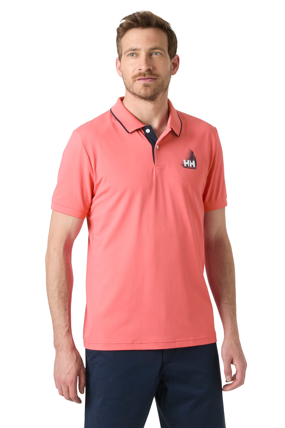 Helly Hansen HP Figari Erkek Tişört HHA.34545 098 Pembe