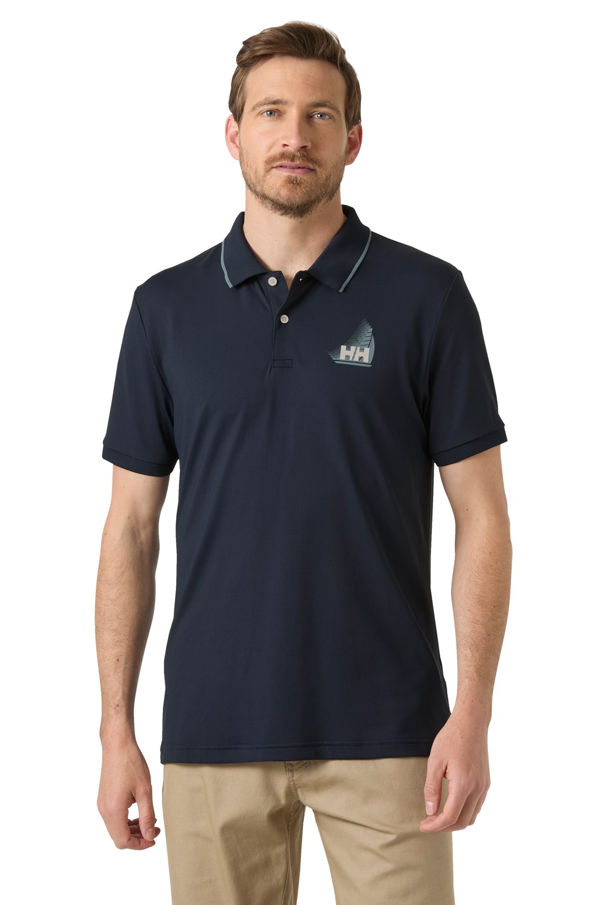 Helly Hansen HP Figari Erkek Tişört HHA.34545 597 Lacivert