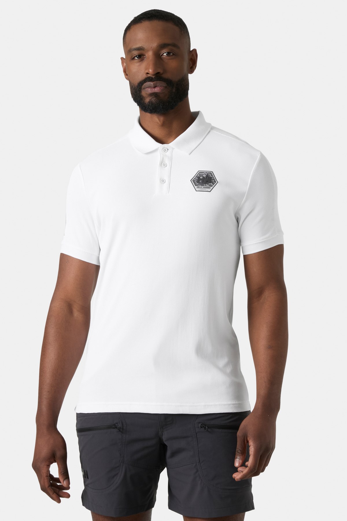 Helly Hansen HP Race Erkek Tişört HHA.34590 002 Beyaz