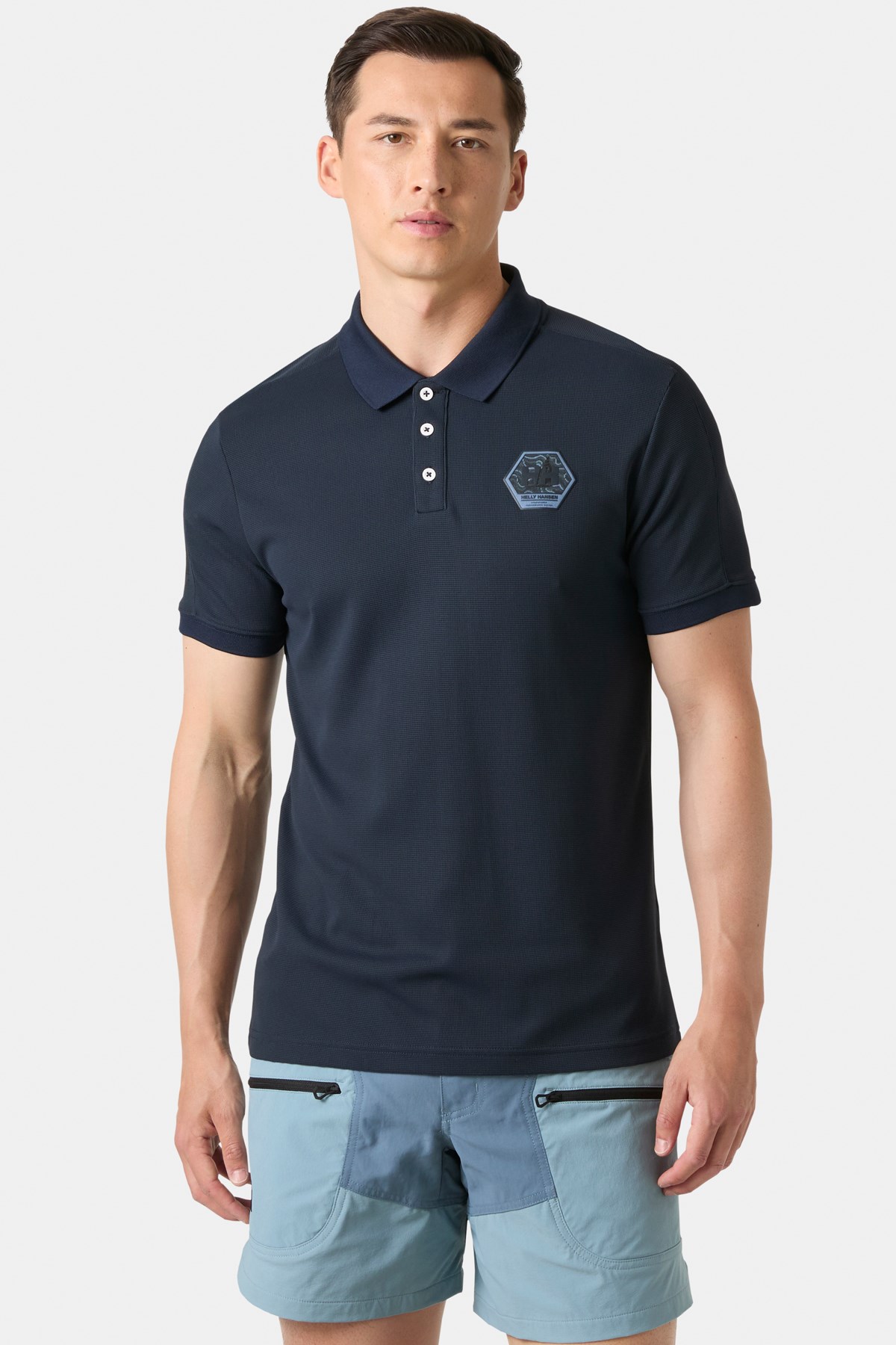 Helly Hansen HP Race Erkek Tişört HHA.34590 596 Lacivert