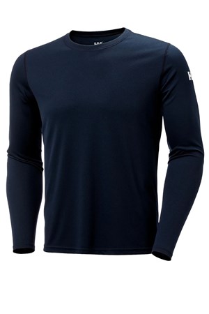 Helly Hansen Tech Crew Ls Erkek Tişört HHA.48364 597 Lacivert