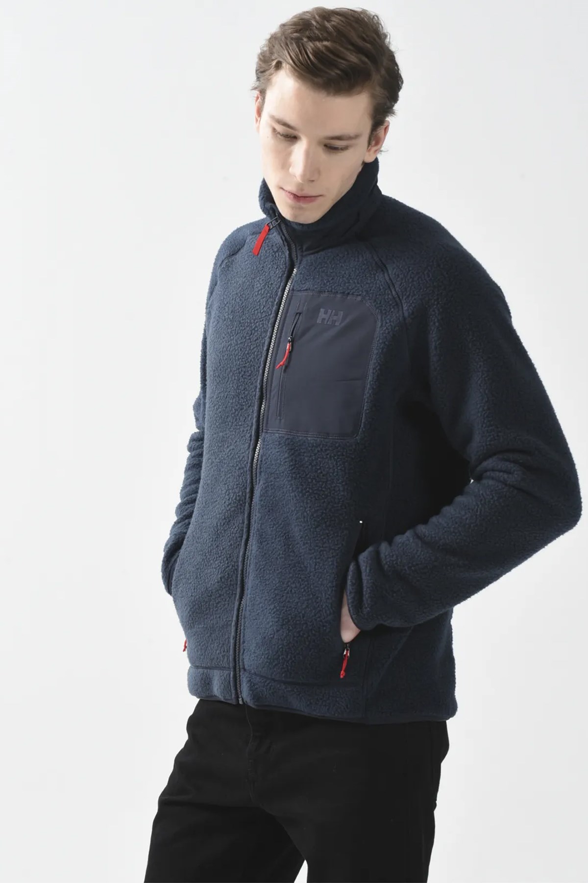 Helly Hansen Panorama Pile Block Erkek Polar Mont HHA.49460 597 Lacivert