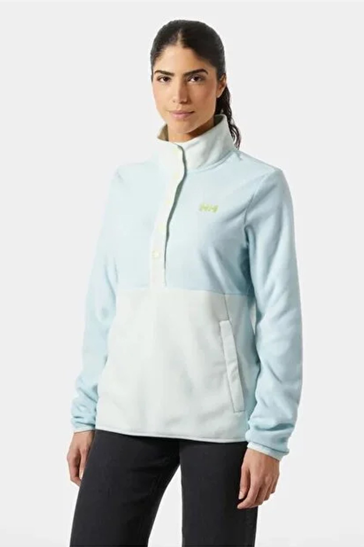Helly Hansen Kadın Daybreaker Snap Polar Sweatshirt Mavi