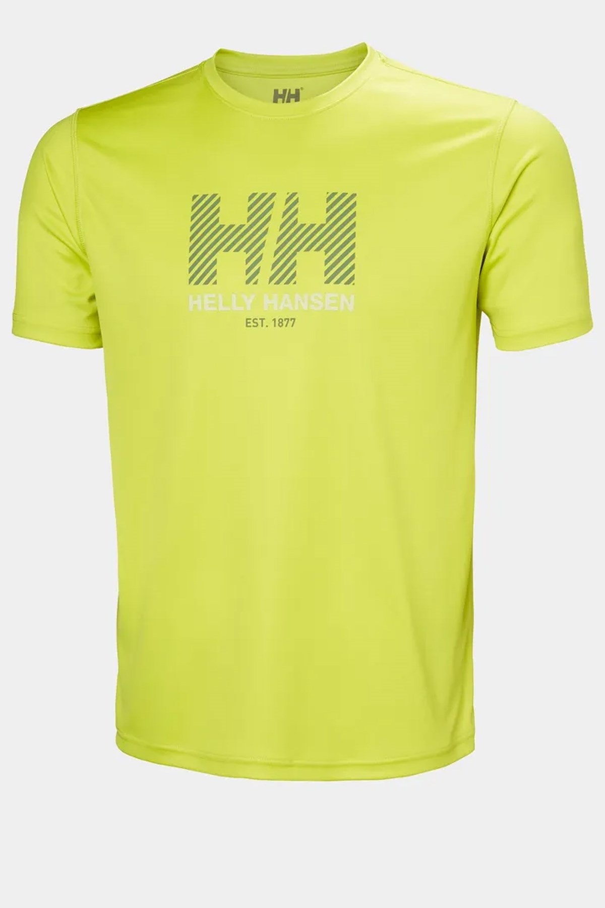 Helly Hansen Hh Tech Graphic T-Shirt 2.0 Hha.49574 410 Yeşil