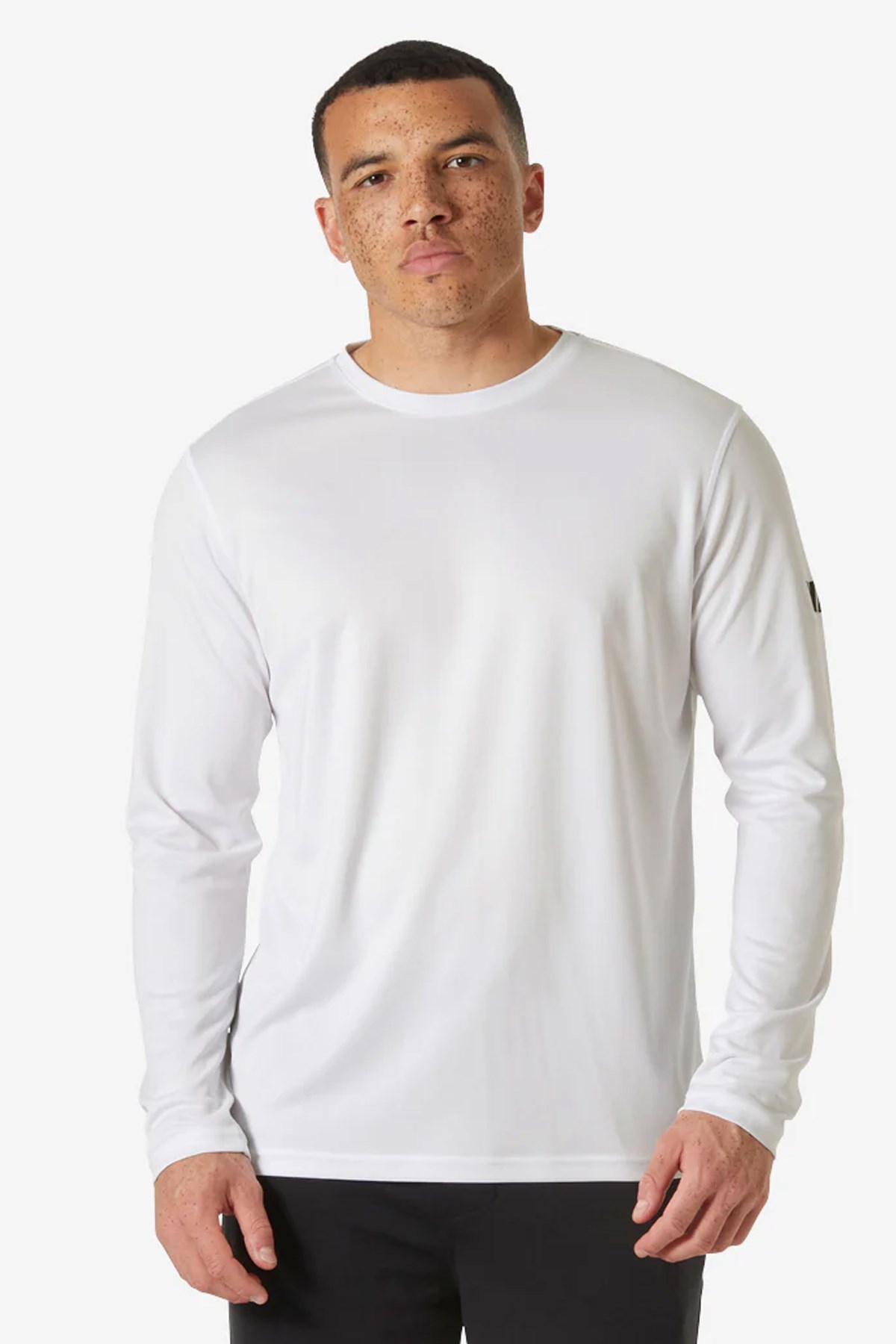 Helly Hansen Hh Tech Crew Ls 2.0 Uv Üst Hha.49582 001 Beyaz