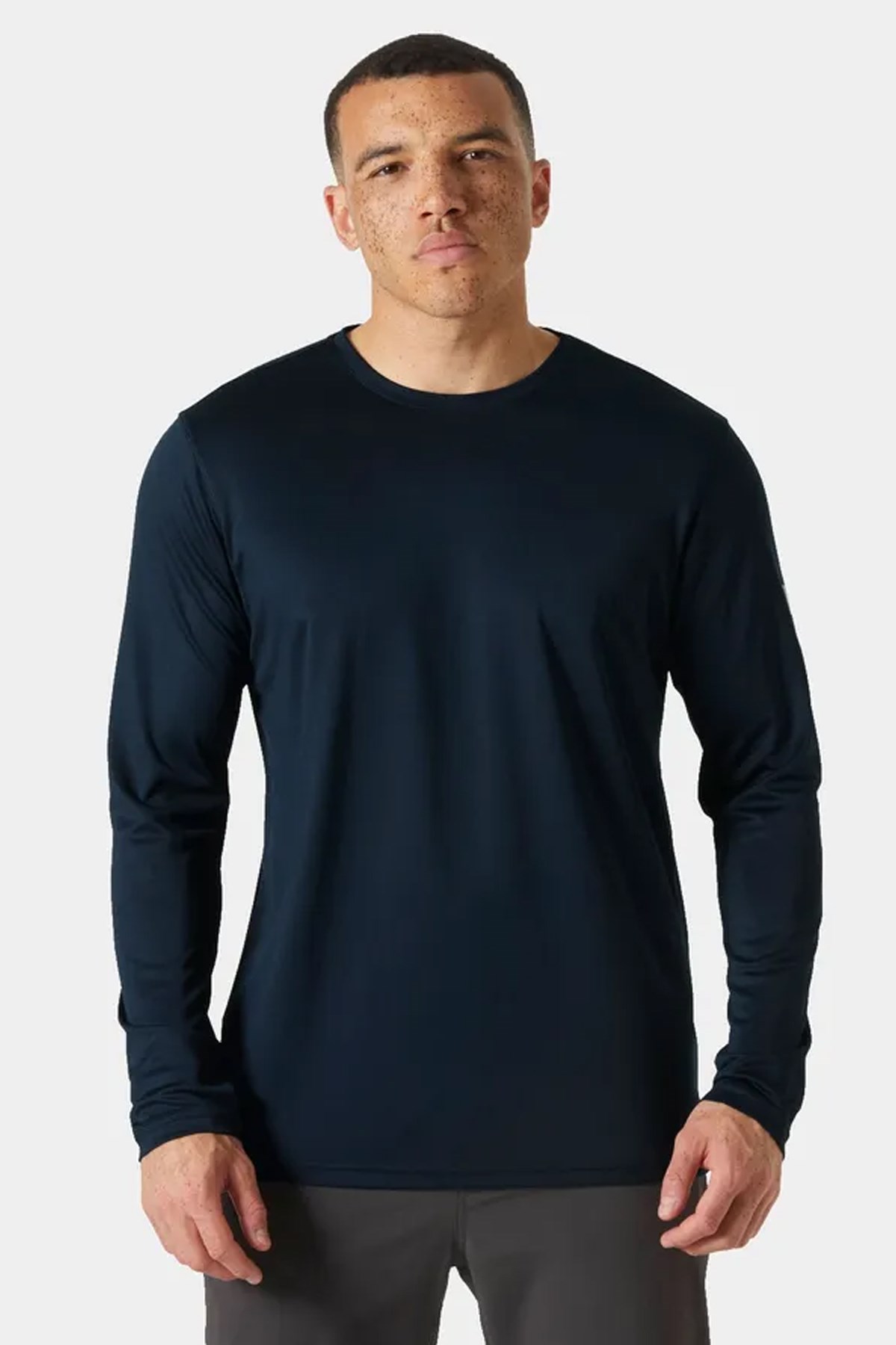 Helly Hansen Hh Tech Crew Ls 2.0 Uv Üst Hha.49582 597 Lacivert