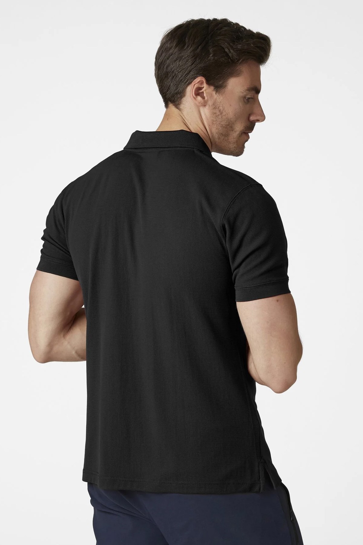 Helly Hansen Driftline Erkek Polo Yaka Tişört HHA.50584 990 Siyah