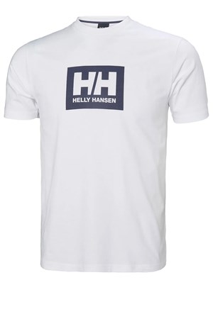 Helly Hansen Box T Erkek Tişört HHA.53285 003 Beyaz