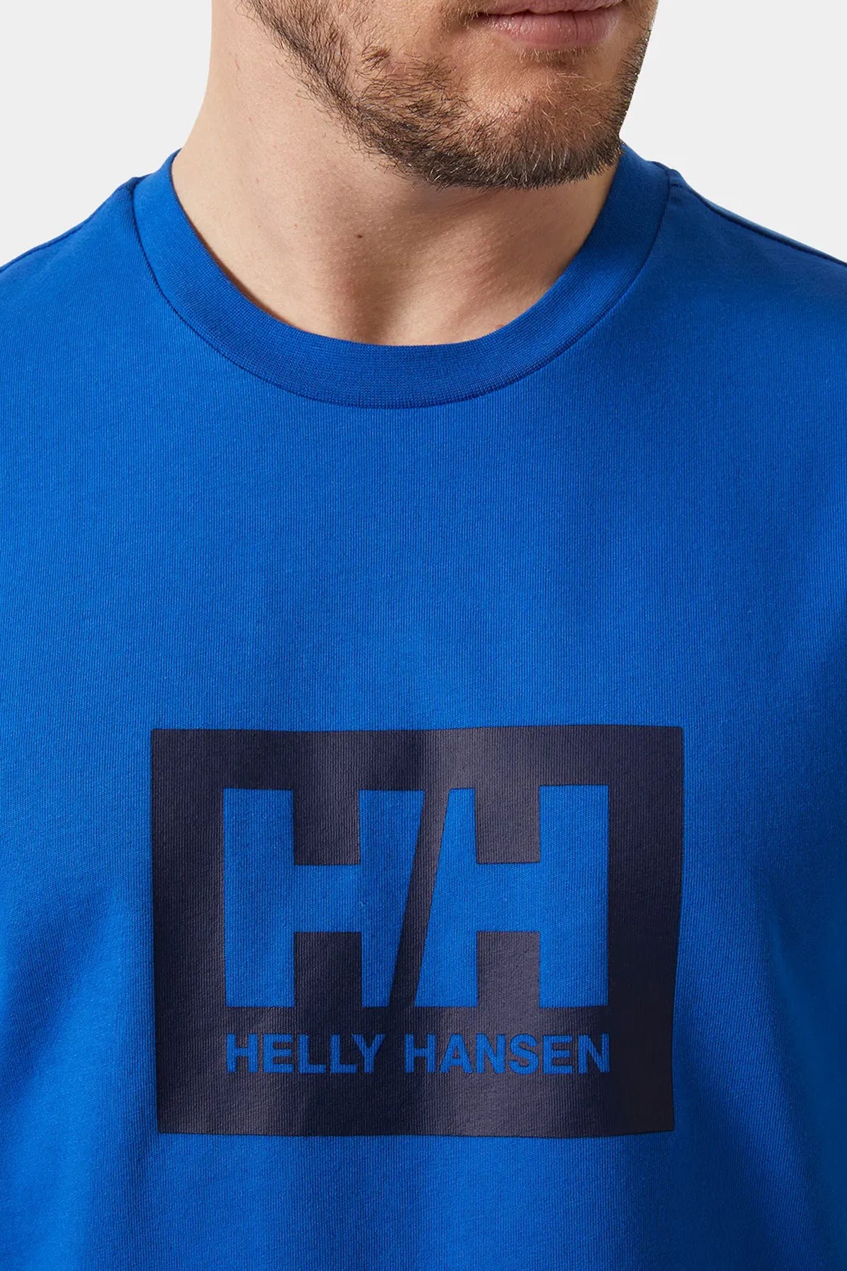 Helly Hansen Box T Erkek Tişört HHA.53285 543 Mavi