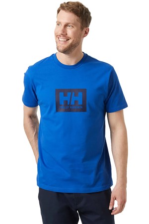 Helly Hansen Box T Erkek Tişört HHA.53285 543 Mavi