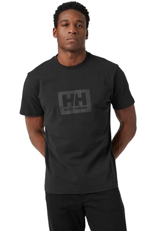 Helly Hansen Box T Erkek Tişört HHA.53285 990 Siyah