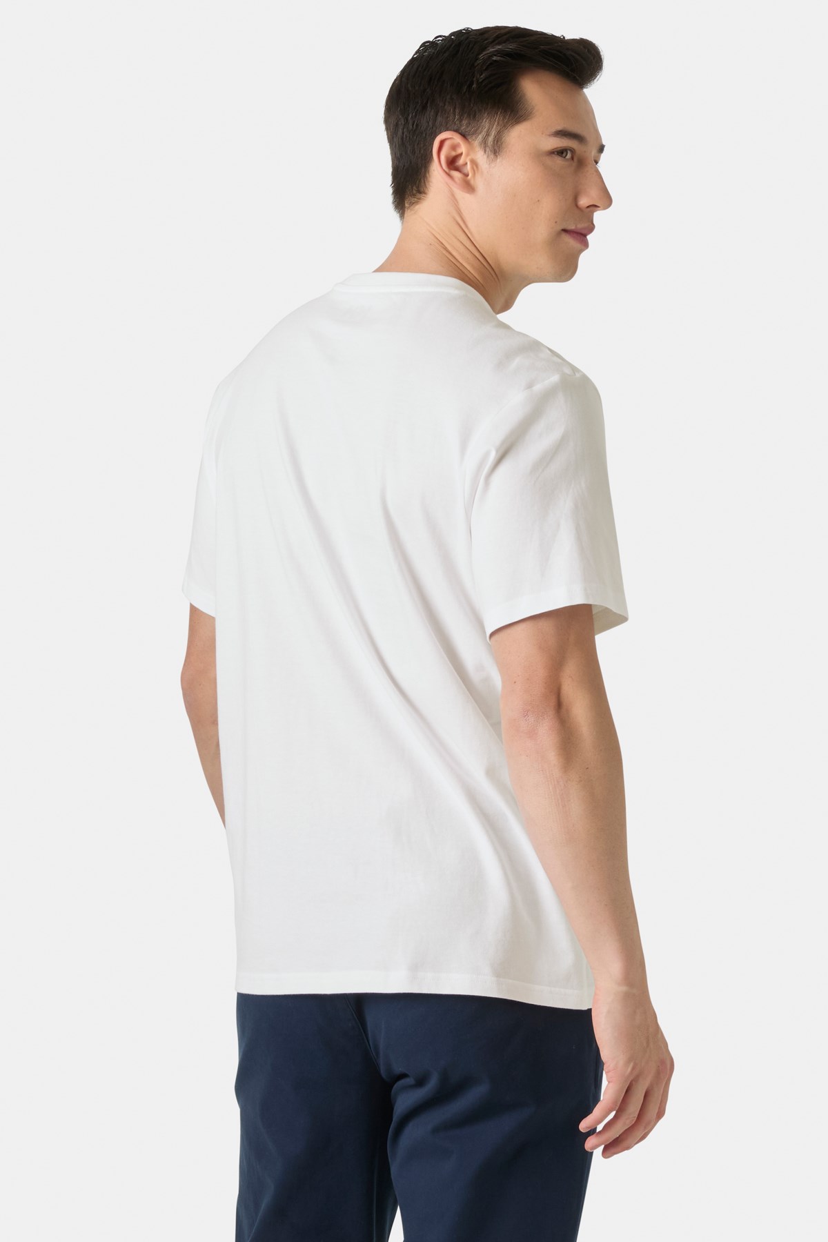 Helly Hansen 2-Pack HH Cotton Erkek Tişört HHA.53618 001 Beyaz