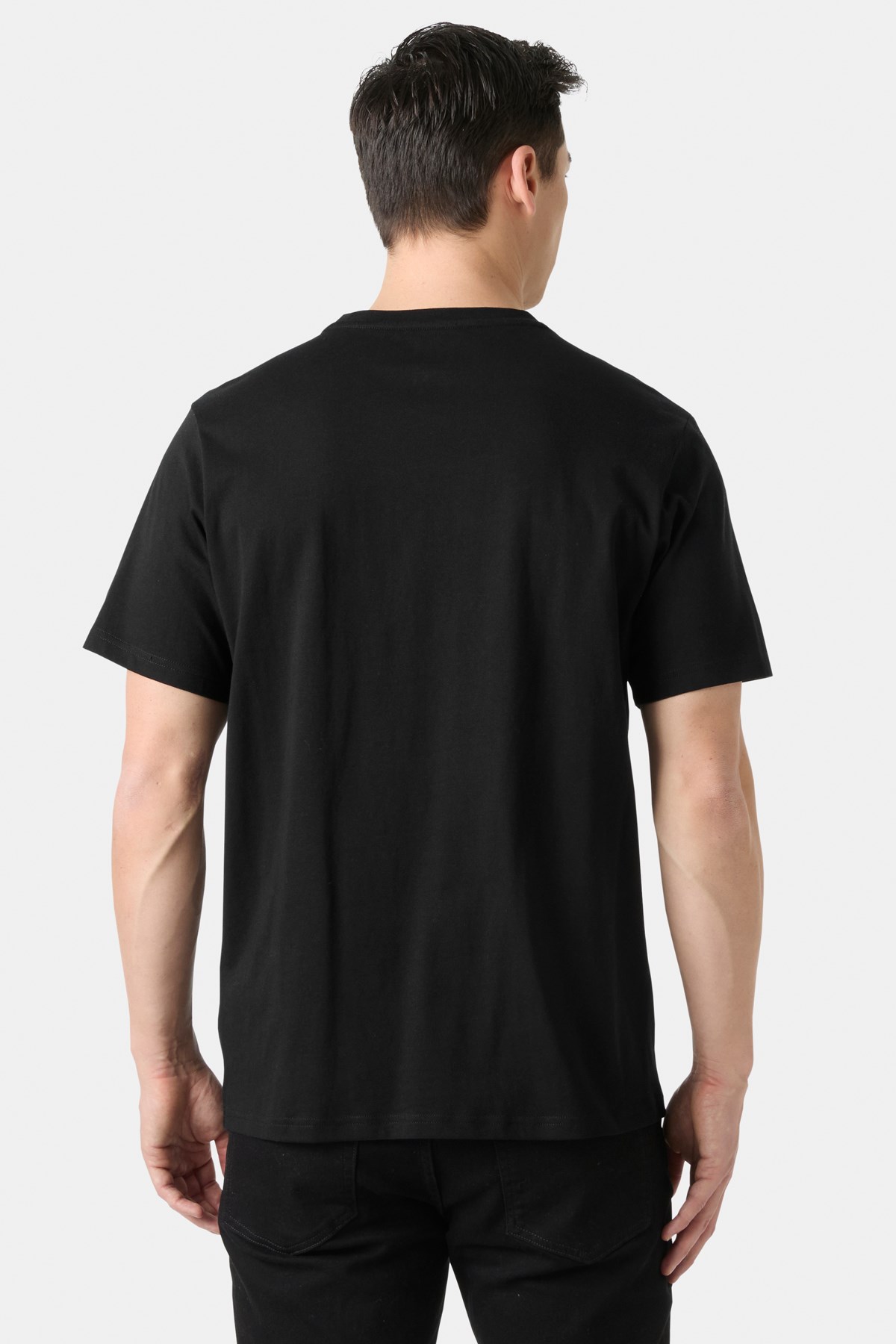 Helly Hansen 2-Pack HH Cotton Erkek Tişört HHA.53618 990 Siyah