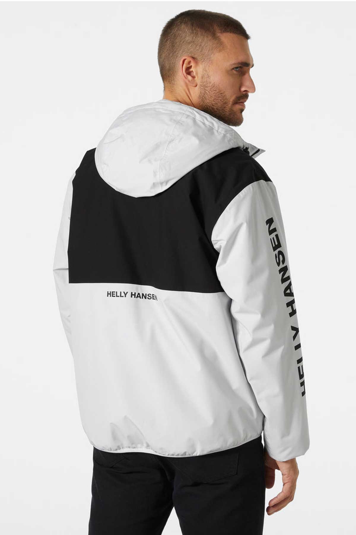 Helly Hansen Ervik ins Rain Erkek Mont HHA.53983 823 Beyaz