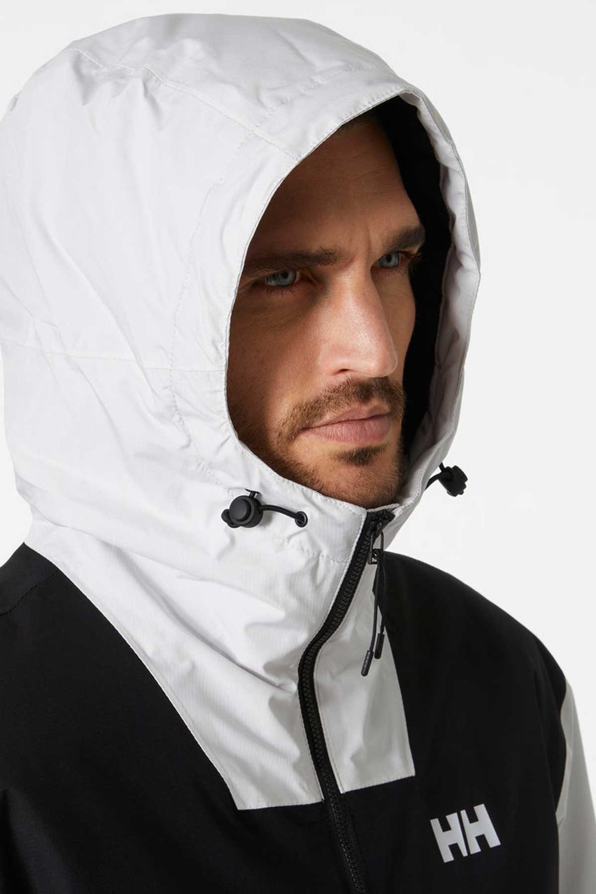 Helly Hansen Ervik ins Rain Erkek Mont HHA.53983 823 Beyaz